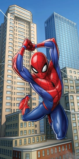 RĘCZNIK bawełniany SPIDERMAN 70x140 cm Carbotex