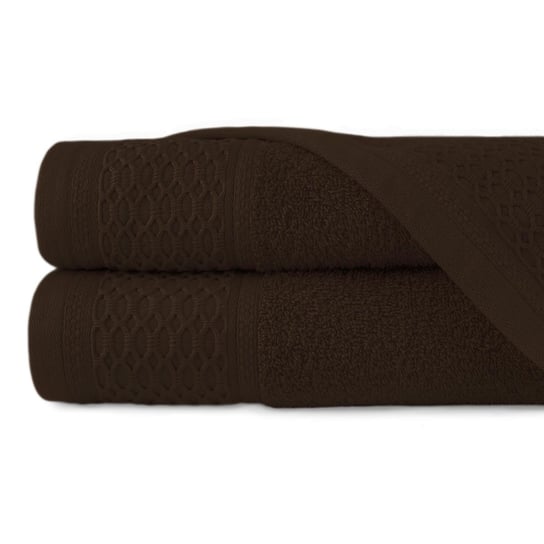 Ręcznik bawełniany szybkoschnący 70x140 cm Solano kąpielowy, 100% bawełna, Darymex kolor brązowy Inna marka