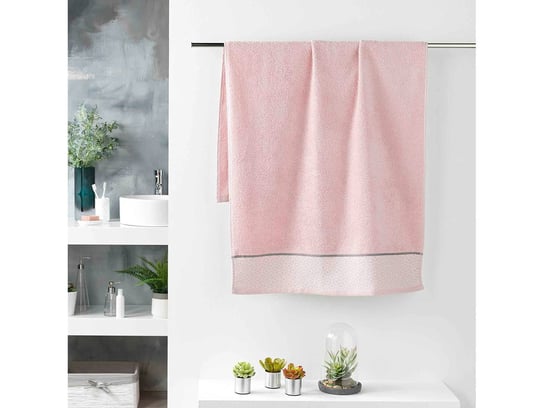 Ręcznik Belina - Różowy 70X130 Douceur d'intérieur