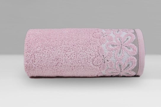 Ręcznik Bella 30x50 różowy 450 g/m2 frotte Greno Greno