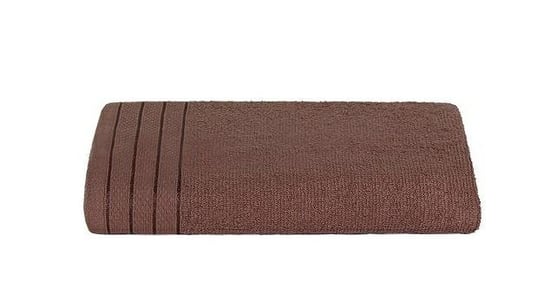 Ręcznik Bella 50x90 cm brązowy frotte 400 g/m2 Faro Faro