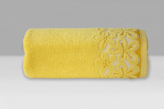 Ręcznik Bella 50x90 żółty 450 g/m2 frotte Greno Greno