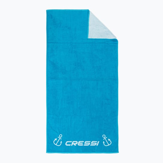 Ręcznik Cressi Cotton Frame niebieski XVA906 90 x 180 cm CRESSI