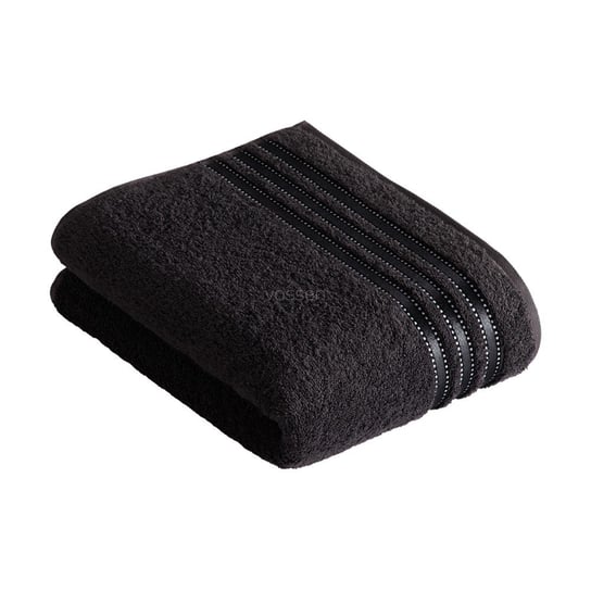 Ręcznik czarny 67x140 cult de luxe Vossen