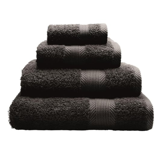Ręcznik DEKORIA Home, Black, czarny, 70x120 cm Dekoria