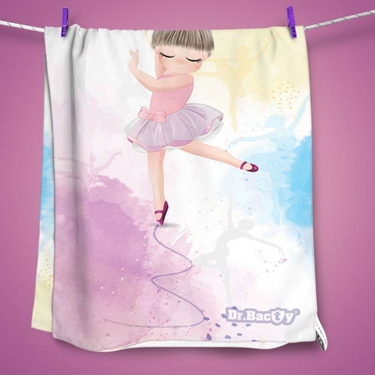 Ręcznik dla dziewczynki szybkoschnący z powłoką antybakteryjną 70x140 Dream Dr.Bacty