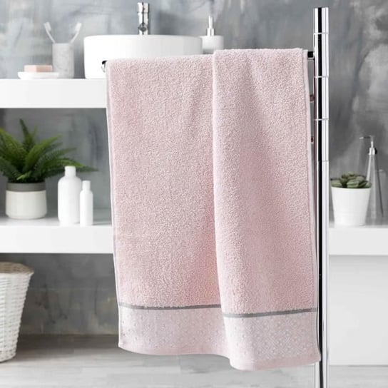 Ręcznik do rąk 50x90 cm Art-Chic Beline różowy Inna marka