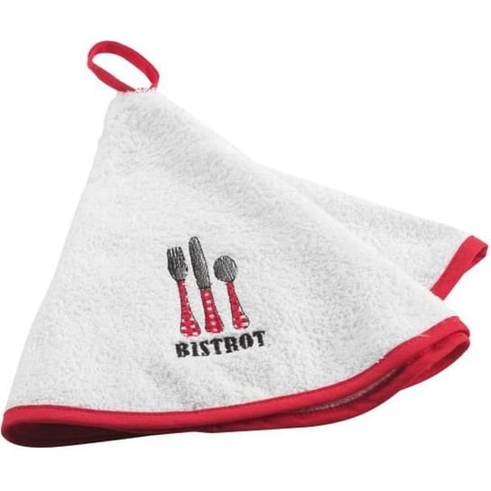 Ręcznik do rąk Bistrot Torchon w kolorze czerwonym Inna marka