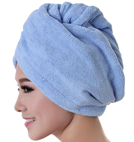Ręcznik do włosów turban na głowę mikrofibra Inny producent