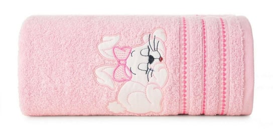 Ręcznik dziecięcy 50x90 Baby różowy Zajączek 450g/m2 Eurofirany Eurofirany