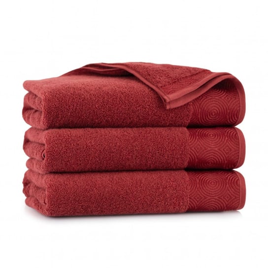 Ręcznik Elipse 50x90 czerwony Zwoltex