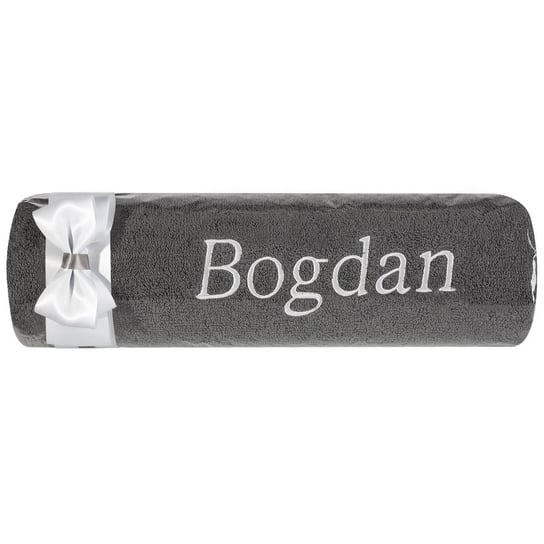 Ręcznik EUROFIRANY Bogdan, szary, 50x90 cm Eurofirany