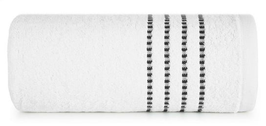 Ręcznik EUROFIRANY Fiore, biały, 500g/m frotte, rozmiar 50x90 cm Eurofirany