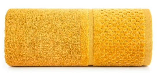 Ręcznik EUROFIRANY Ibiza, musztardowy, 550g/m2 frotte, rozmiar 50x90 cm Eurofirany