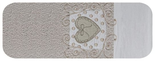 Ręcznik EUROFIRANY Nora, beżowy, 50x90 cm Eurofirany
