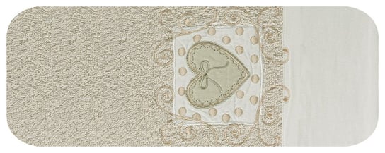 Ręcznik EUROFIRANY Nora, beżowy, 70x140 cm Eurofirany