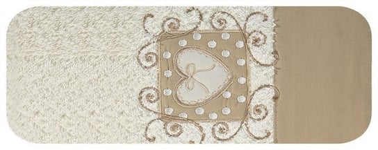 Ręcznik EUROFIRANY Nora, kremowy, 50x90 cm Eurofirany