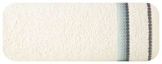 Ręcznik EUROFIRANY, Oliwia, kremowo-szary, 70x140 cm Eurofirany