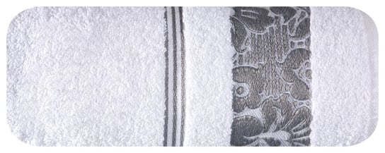 Ręcznik EUROFIRANY Sylwia, biały, 50x90 cm Eurofirany