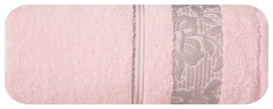 Ręcznik EUROFIRANY Sylwia, różowy, 70x140 cm Eurofirany