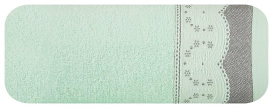 Ręcznik EUROFIRANY Tina 04, miętowo-szary, 70x140 cm Eurofirany