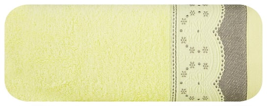 Ręcznik EUROFIRANY Tina, żółty, 70x140 cm Eurofirany