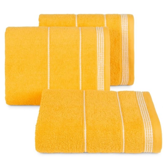 Ręcznik EUROFIRANY żółty 30x50 bordiura sznurek MIRA Eurofirany