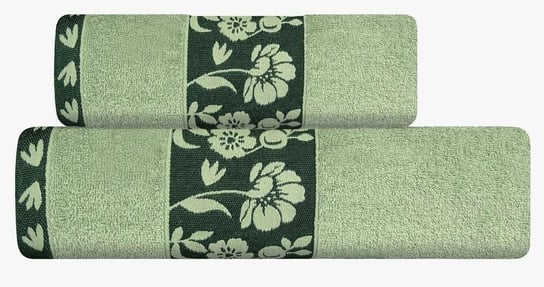 Ręcznik Flora 50x90 kardamon 450g/m2 frotte ZARATEX