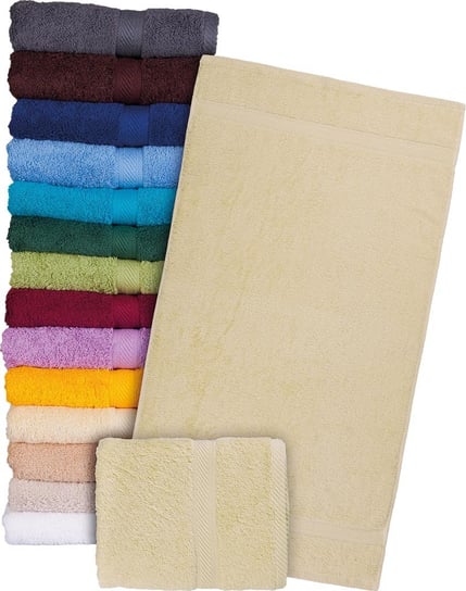 Ręcznik frotte kolor ecru roz. 50x90 REIS