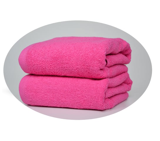 Ręcznik Fuksjowy Hotelowy Kąpielowy 100X50 - Extra Soft M&C