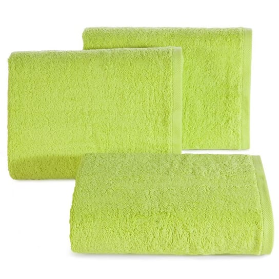 Ręcznik gładki jednokolorowy j.zielony 50x90 Eurofirany