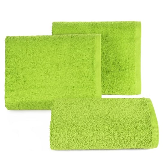 Ręcznik gładki jednokolorowy zielony 50x90 Eurofirany