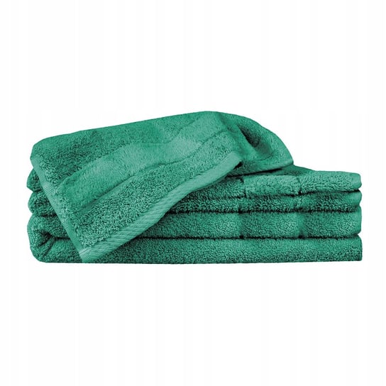 Ręcznik Gruby Bawełniany, Kąpielowy, Zielony, Duży, 140X70 Cm Sepio