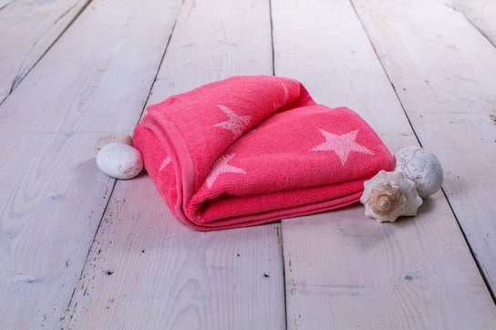 Ręcznik Gwiazdki - 50 x 100 cm, różowy JAHU