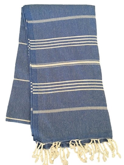 Ręcznik Hammam do sauny na plażę 100x180 Sułtan ciemnoniebieski Inna marka