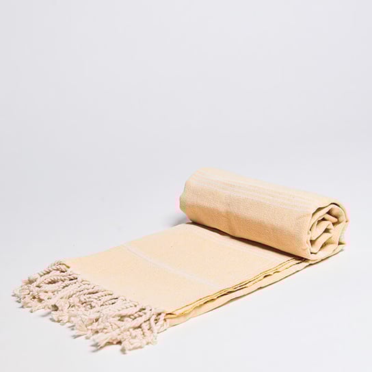 Ręcznik hammam SOFT BASIC 100% naturalna bawełna YEYE Żółty YEYE NATURAL