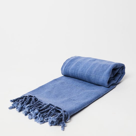 Ręcznik hammam STONE WASH 100% naturalna bawełna YEYE Szafir YEYE NATURAL