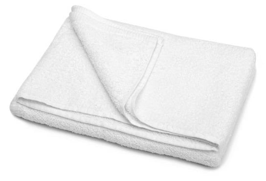 Ręcznik hotelowy 50x100 Aqua biały frotte gładki 500g/m2 Matex
