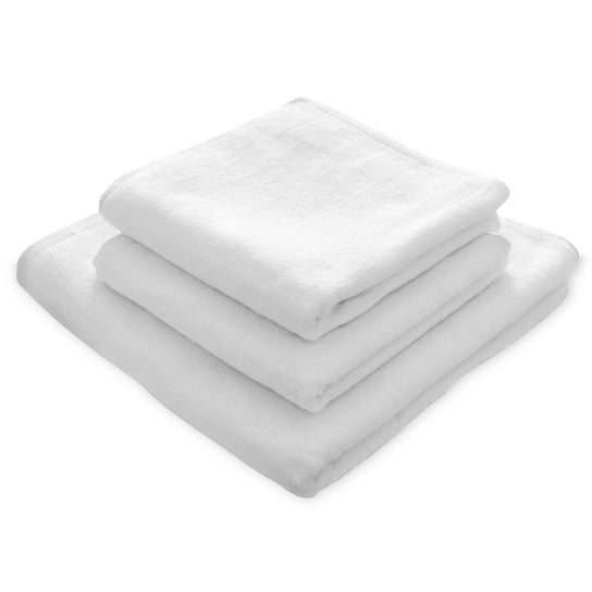 Ręcznik hotelowy 50x100 Aqua gładki biały Inny producent