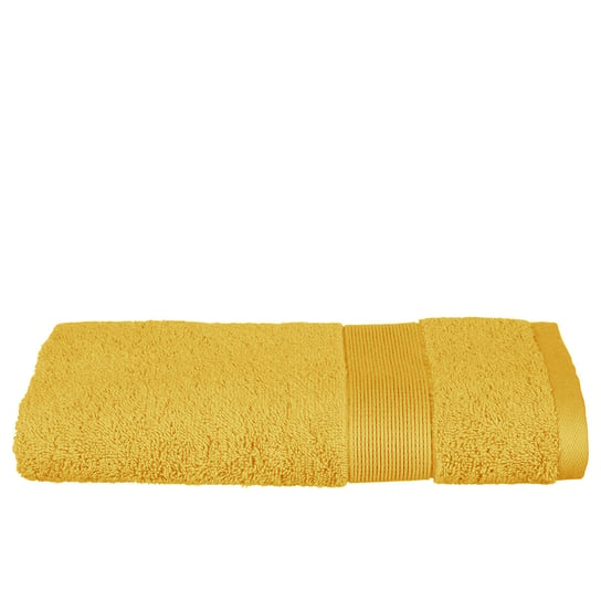 Ręcznik kąpielowy bawełniany, 50 x 90 cm, kolor żółty Atmosphera
