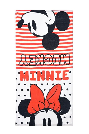 Ręcznik kąpielowy dla dziecka Myszka Mickey i Minnie Sun City