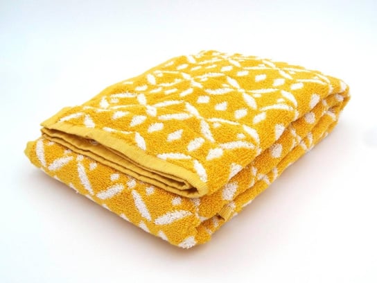 Ręcznik kąpielowy duży BORNEO, bawełna, 90 x 150 cm, kolor żółty Today