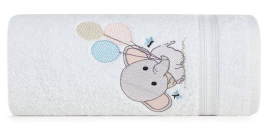 Ręcznik Kąpielowy Dziecięcy Baby50 70x140 Biały Eurofirany
