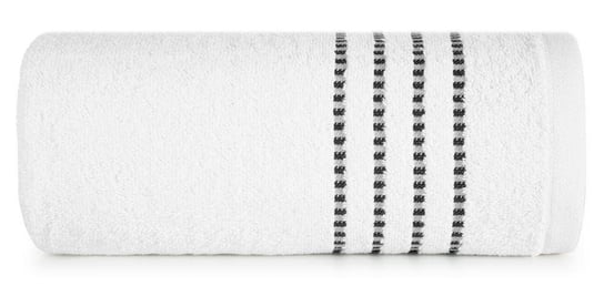 Ręcznik kąpielowy EUROFIRANY Fiore (01), Biały, rozmiar 30x50 cm Eurofirany
