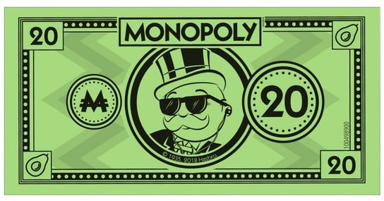 Ręcznik Kąpielowy Monopoly 70X140Cm Monopoly
