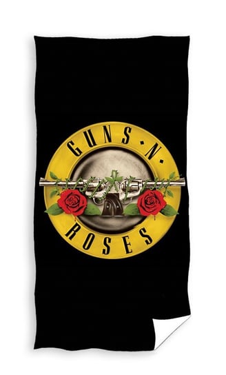 Ręcznik kąpielowy, wzór guns n' roses, 70x140 cm GUNS N ROSES