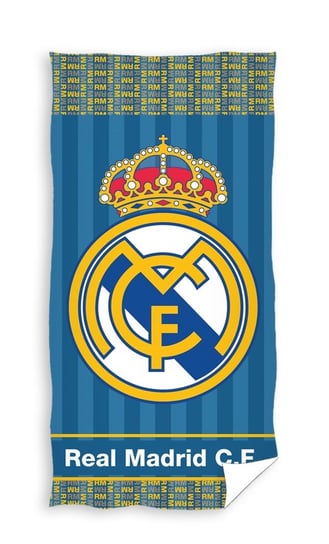 Ręcznik kąpielowy, wzór real madryt, 70x140 cm Real Madrid