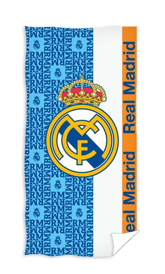 Ręcznik kąpielowy z mikrofibry, wzór real madryt, 70x140 cm Real Madrid
