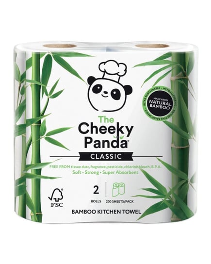 Ręcznik kuchenny CHEEKY PANDA, 2 rolki Cheeky Panda