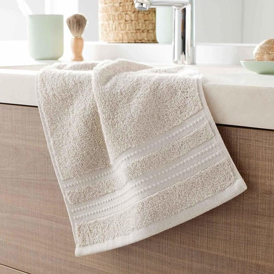Ręcznik łazienkowy EXCELLENCE, 30 x 50 cm, kolor lniany Douceur d'intérieur